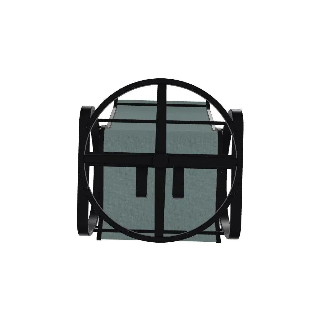 Aruba II Sling Swivel Rocker - LOOMLAN - Telescope - Outdoor Accent Chairs