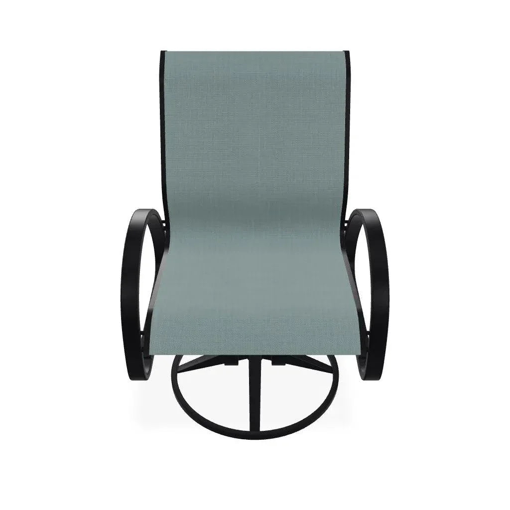 Aruba II Sling Swivel Rocker - LOOMLAN - Telescope - Outdoor Accent Chairs