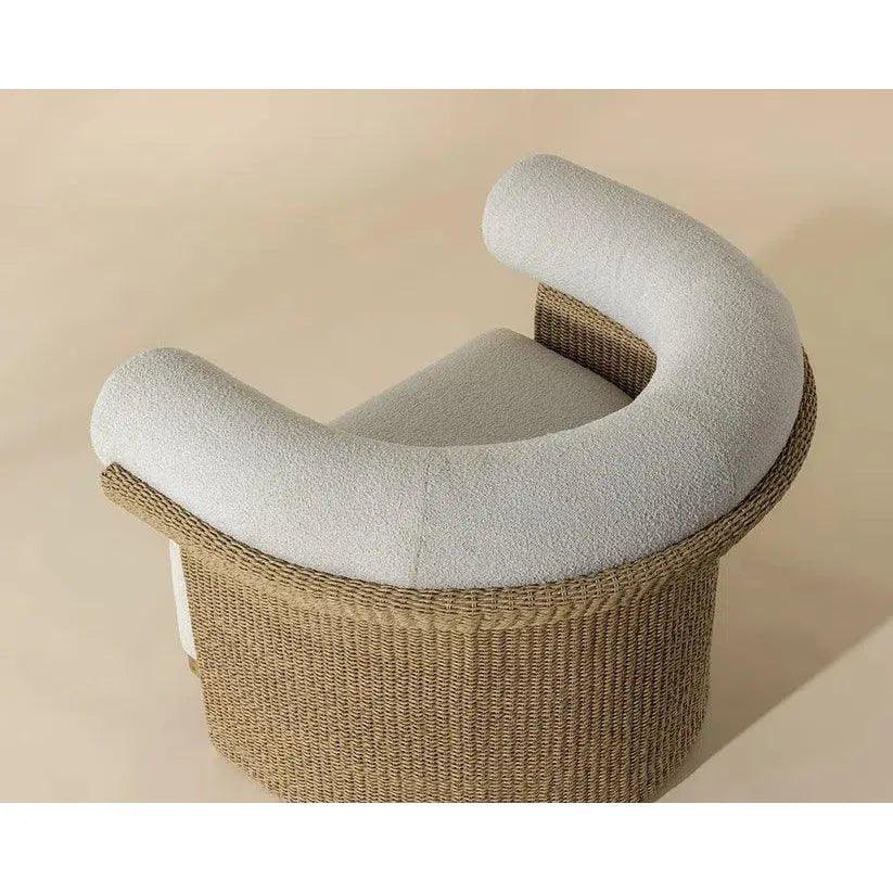Asos Lounge Chair Louis Cream - Outdoor - LOOMLAN - SUNPAN - Outdoor Lounge Chairs