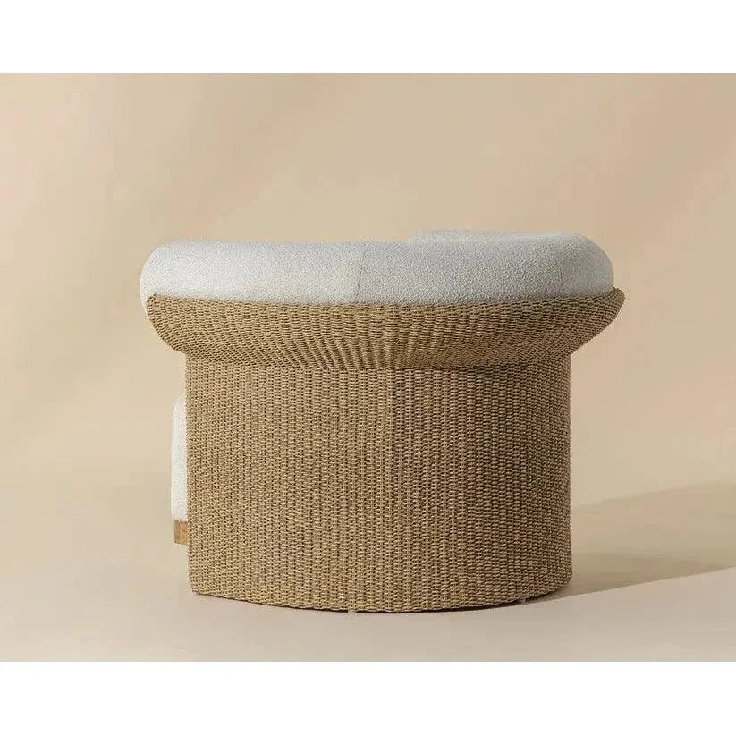 Asos Lounge Chair Louis Cream - Outdoor - LOOMLAN - SUNPAN - Outdoor Lounge Chairs