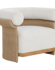 Asos Lounge Chair Louis Cream - Outdoor - LOOMLAN - SUNPAN - Outdoor Lounge Chairs