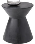 Astley Concrete Outdoor Round End Table - LOOMLAN - SUNPAN - Outdoor Side Tables