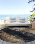 LOOMLAN Rugs Atalika Gray Washable Indoor-Outdoor Rug