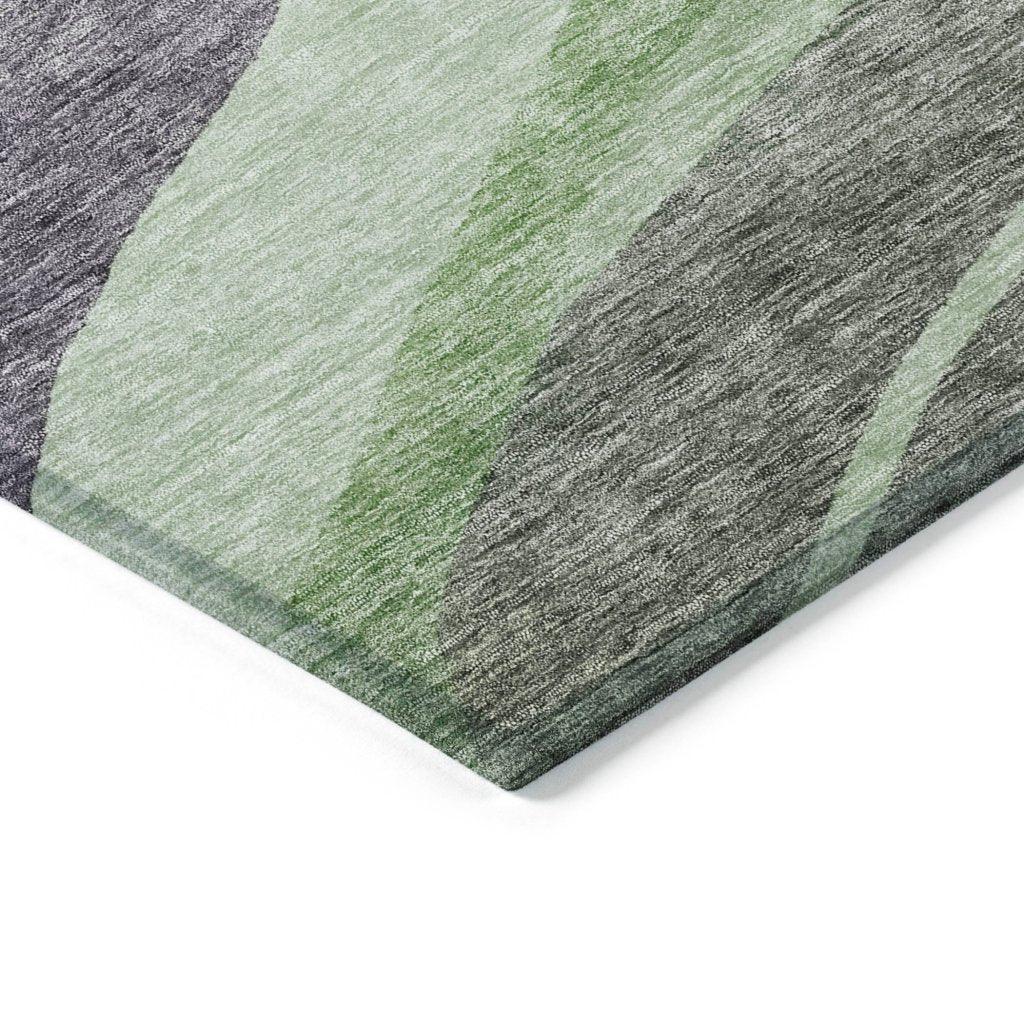 LOOMLAN Rugs Athena Purple Washable Indoor-Outdoor Rug