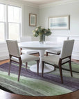 LOOMLAN Rugs Athena Purple Washable Indoor-Outdoor Rug