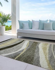LOOMLAN Rugs Athena Taupe Washable Indoor-Outdoor Rug