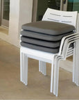 Athene White Outdoor Extendable Dining Table Set For 12 - LOOMLAN - LOOMLAN - Outdoor Dining Sets