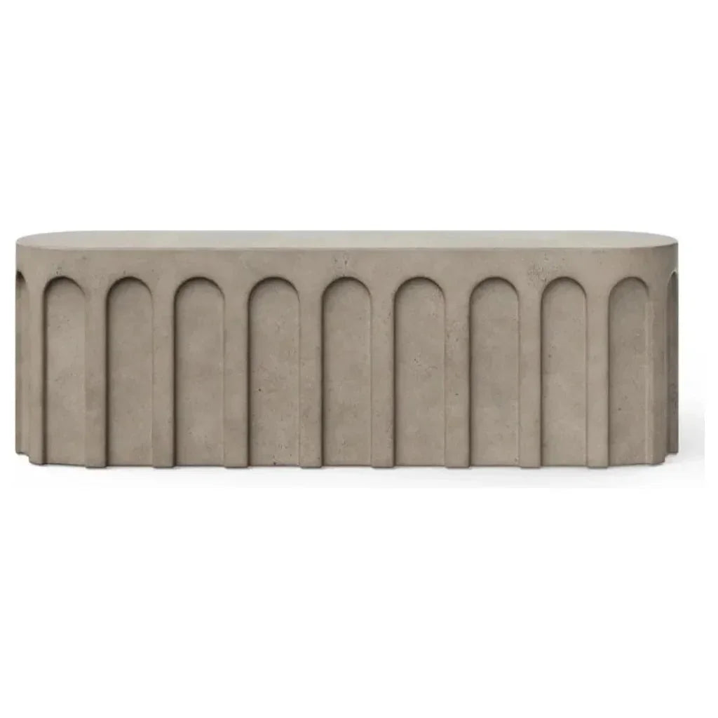 Atlas Concrete Made Outdoor Bench - LOOMLAN - Urbia - Outdoor Benches
