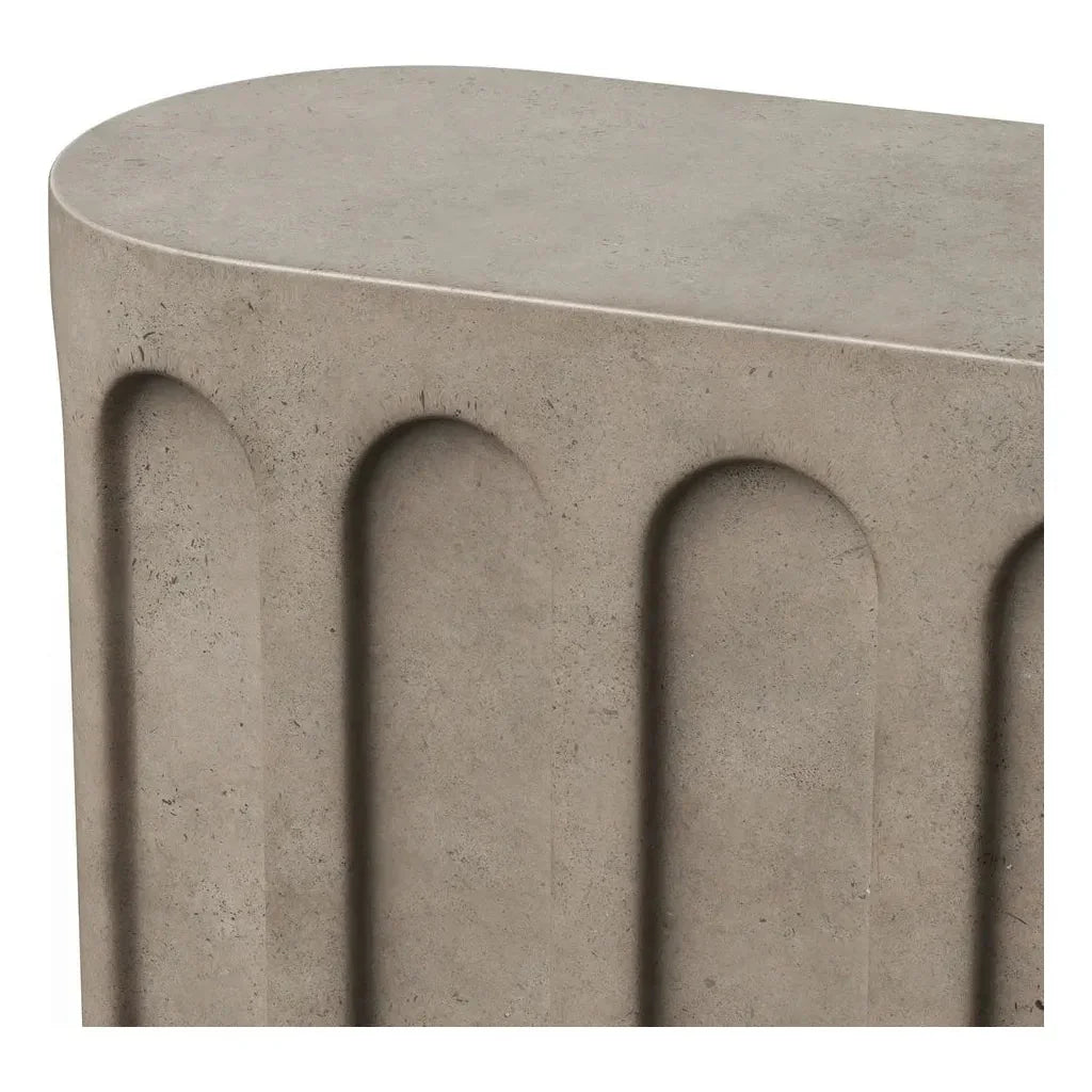 Atlas Concrete Made Outdoor Bench - LOOMLAN - Urbia - Outdoor Benches