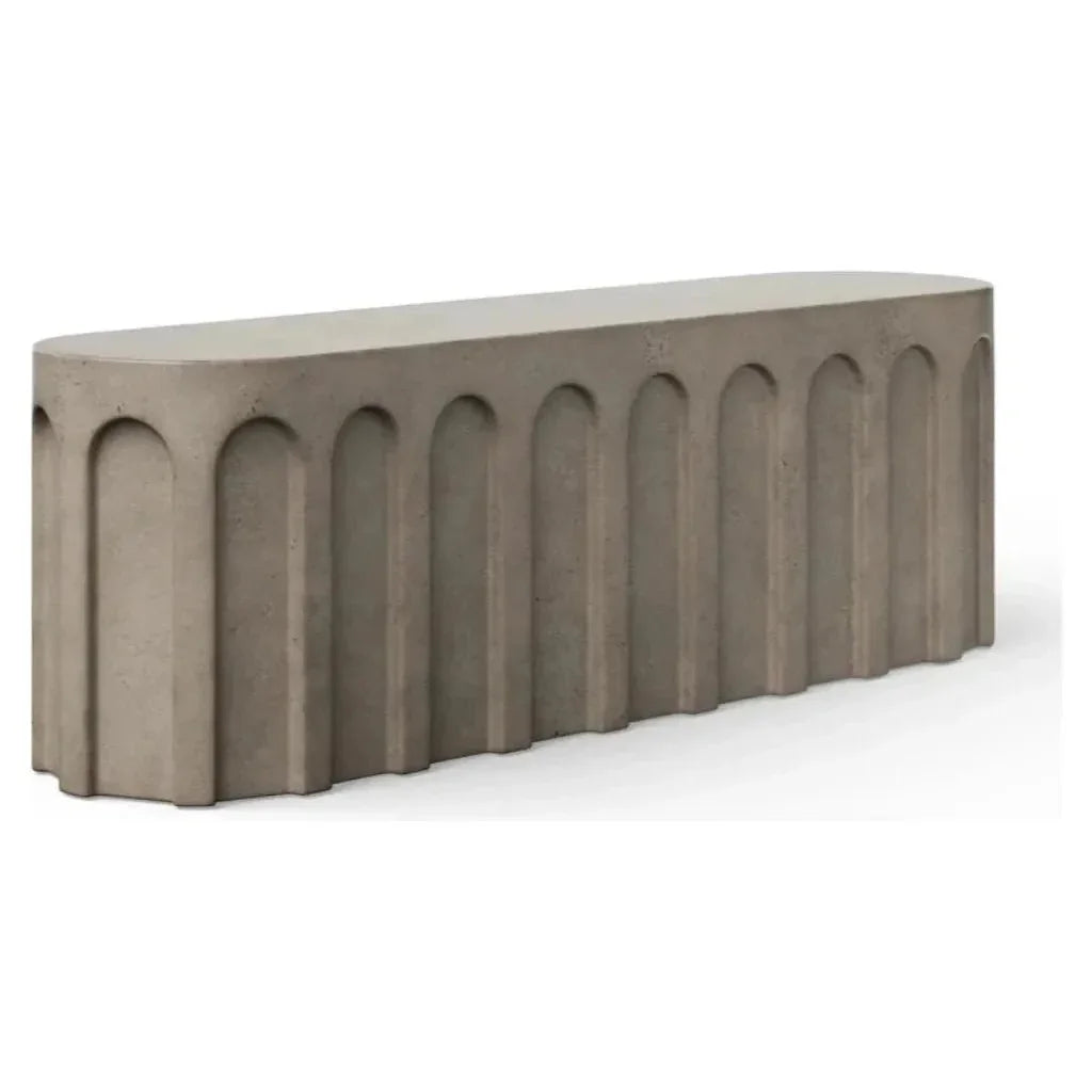 Atlas Concrete Made Outdoor Bench - LOOMLAN - Urbia - Outdoor Benches