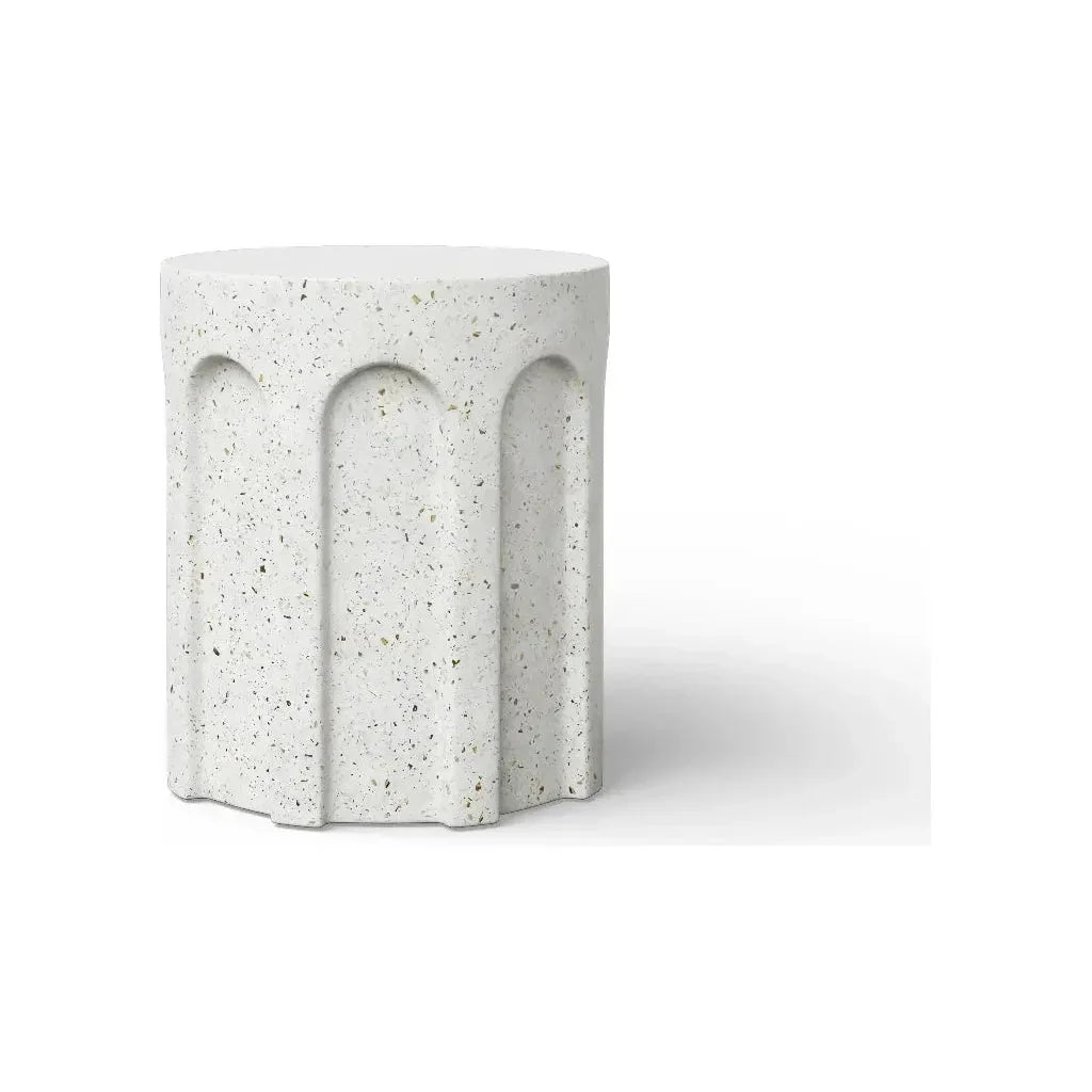Atlas Concrete Made Outdoor Stool - LOOMLAN - Urbia - Garden Stools
