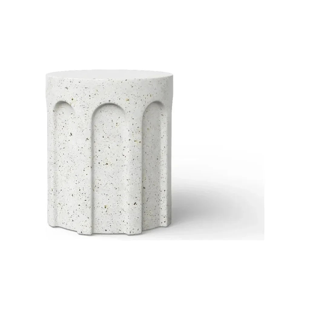 Atlas Concrete Made Outdoor Stool - LOOMLAN - Urbia - Garden Stools