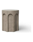 Atlas Concrete Made Outdoor Stool - LOOMLAN - Urbia - Garden Stools