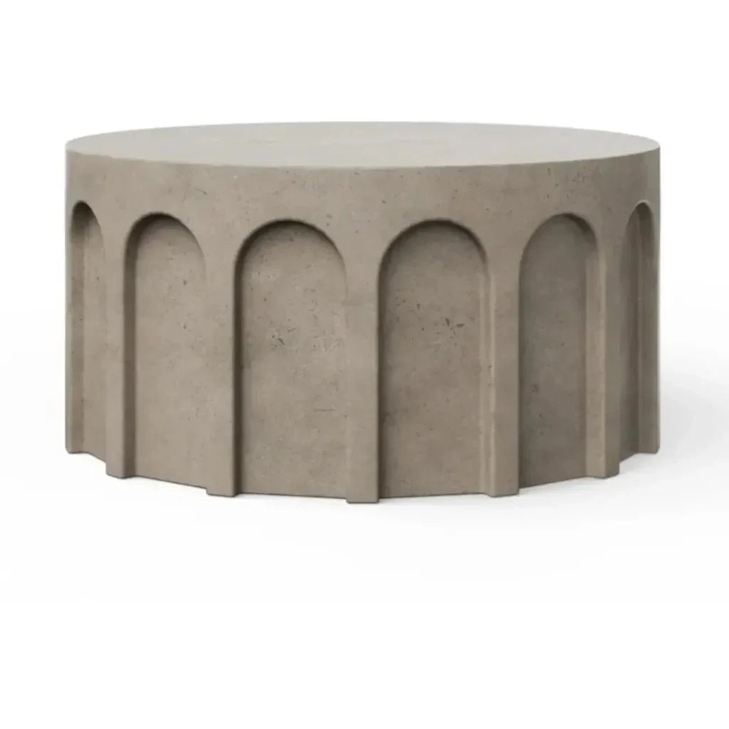 Atlas UniqueConcrete Outdoor Coffee Table - LOOMLAN - Urbia - Outdoor Coffee Tables