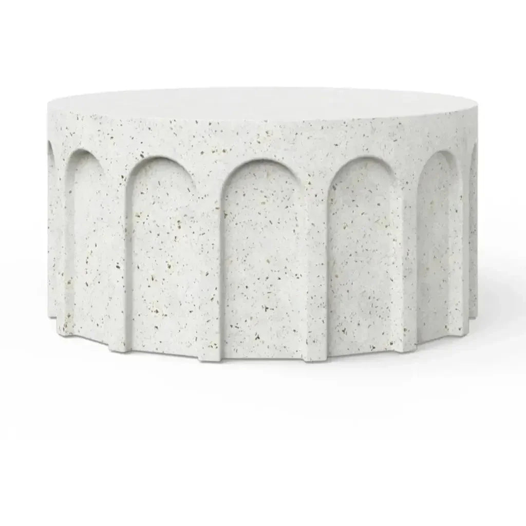 Atlas UniqueConcrete Outdoor Coffee Table - LOOMLAN - Urbia - Outdoor Coffee Tables