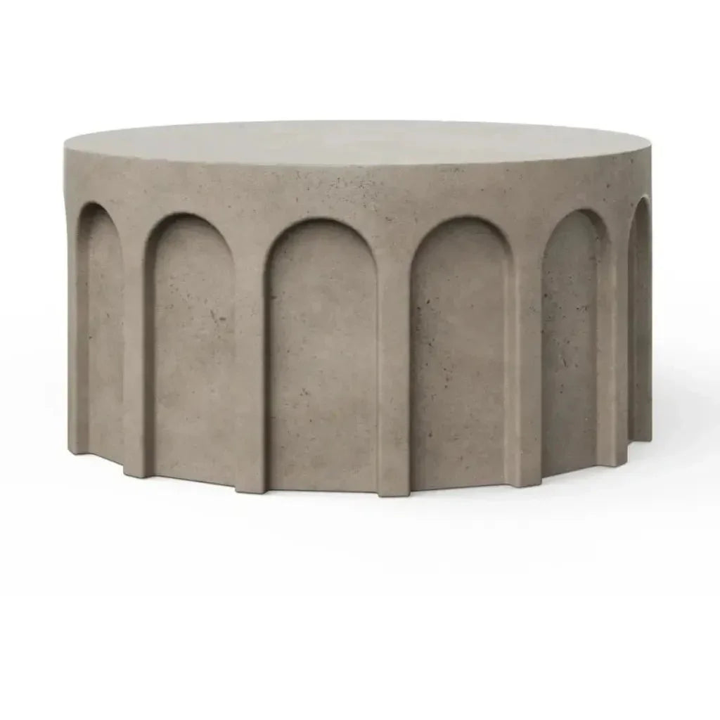 Atlas UniqueConcrete Outdoor Coffee Table - LOOMLAN - Urbia - Outdoor Coffee Tables