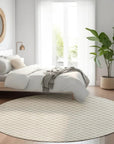 LOOMLAN Rugs Auralyn Brown Washable Indoor-Outdoor Rug