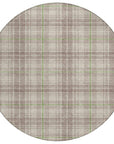 LOOMLAN Rugs Aurora Beige Washable Indoor-Outdoor Rug