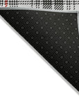 LOOMLAN Rugs Aurora Black Washable Indoor-Outdoor Rug