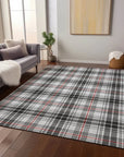 LOOMLAN Rugs Aurora Black Washable Indoor-Outdoor Rug