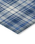 LOOMLAN Rugs Aurora Blue Washable Indoor-Outdoor Rug