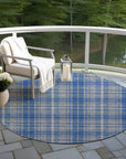 LOOMLAN Rugs Aurora Gray Washable Indoor-Outdoor Rug