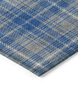 LOOMLAN Rugs Aurora Gray Washable Indoor-Outdoor Rug