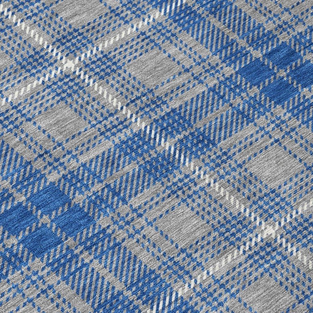 LOOMLAN Rugs Aurora Gray Washable Indoor-Outdoor Rug