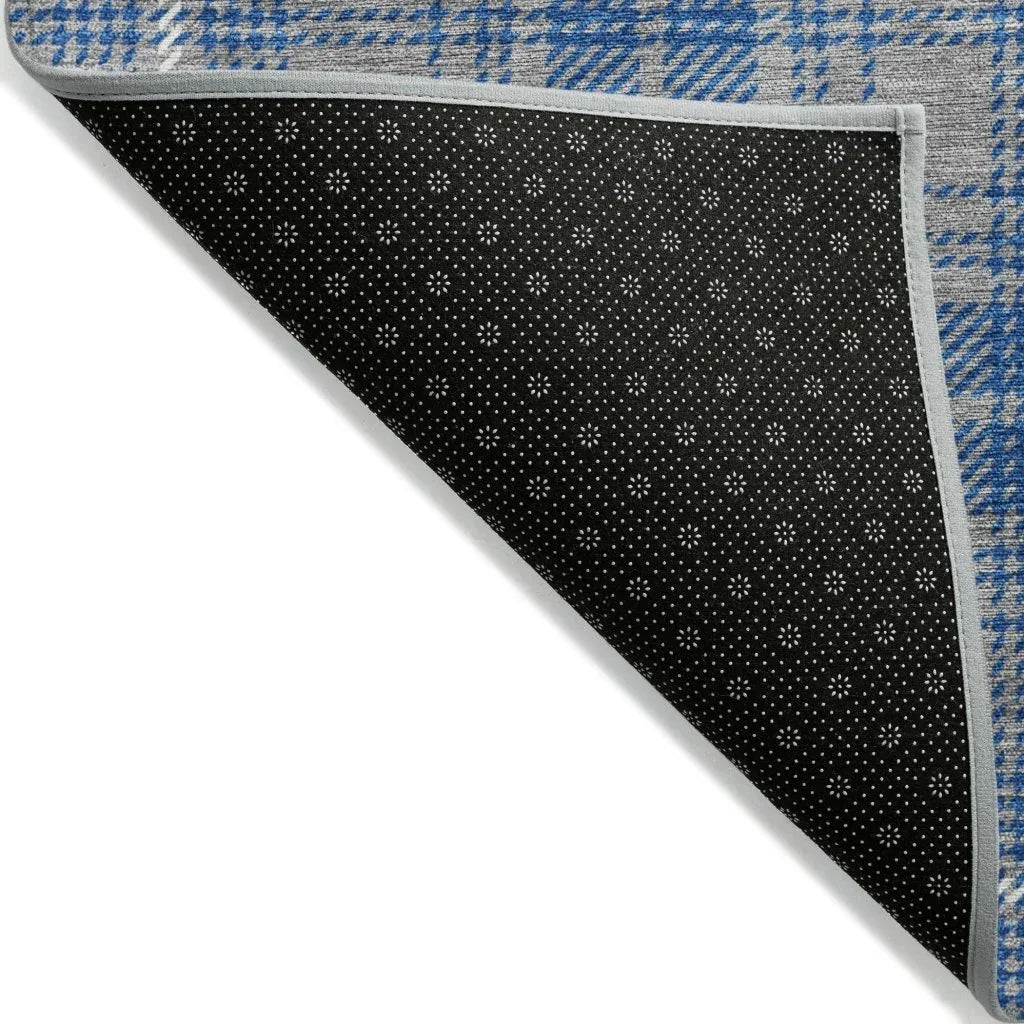 LOOMLAN Rugs Aurora Gray Washable Indoor-Outdoor Rug