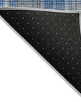 LOOMLAN Rugs Aurora Gray Washable Indoor-Outdoor Rug