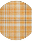 LOOMLAN Rugs Aurora Orange Washable Indoor-Outdoor Rug