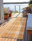 LOOMLAN Rugs Aurora Orange Washable Indoor-Outdoor Rug