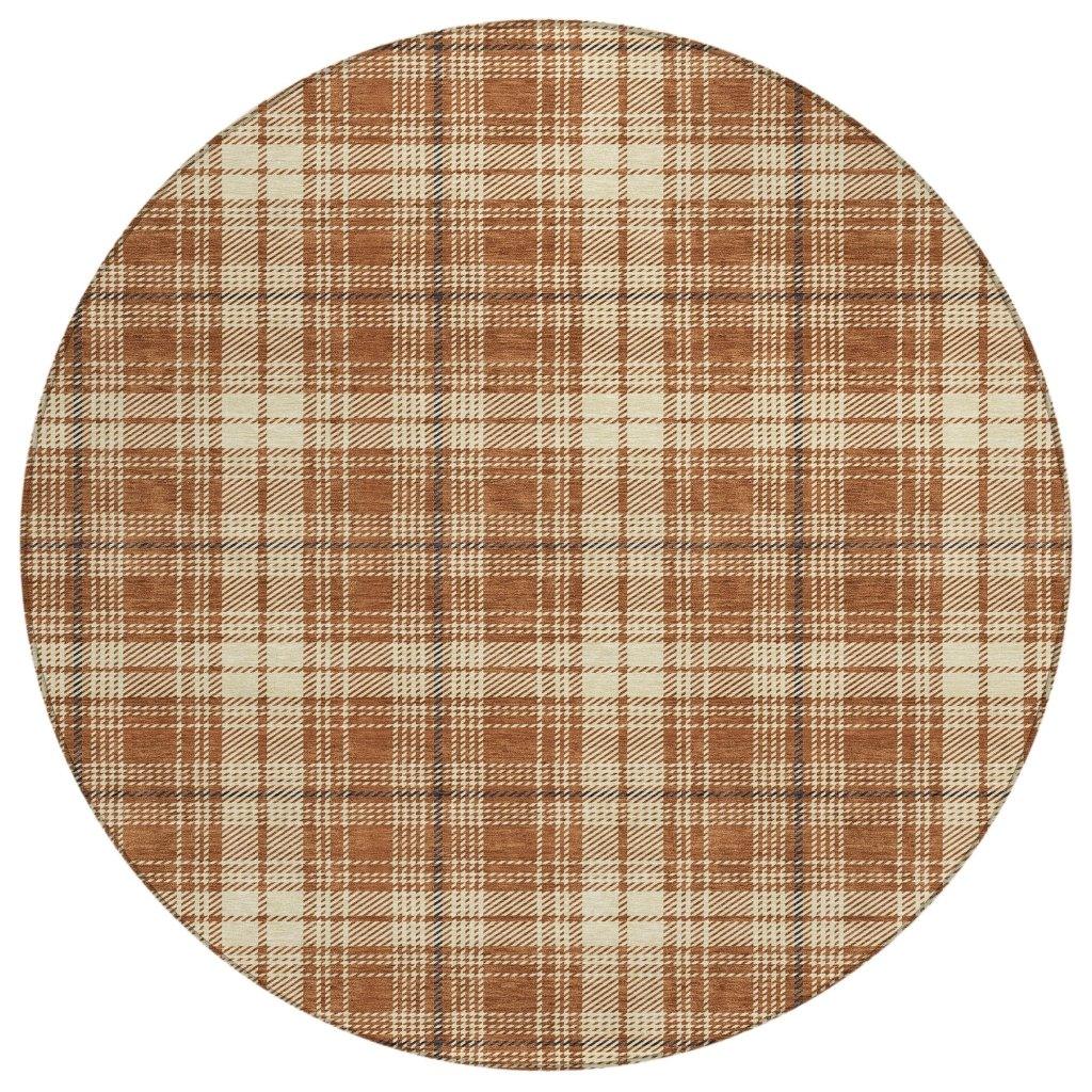 LOOMLAN Rugs Aurora Paprika Washable Indoor-Outdoor Rug