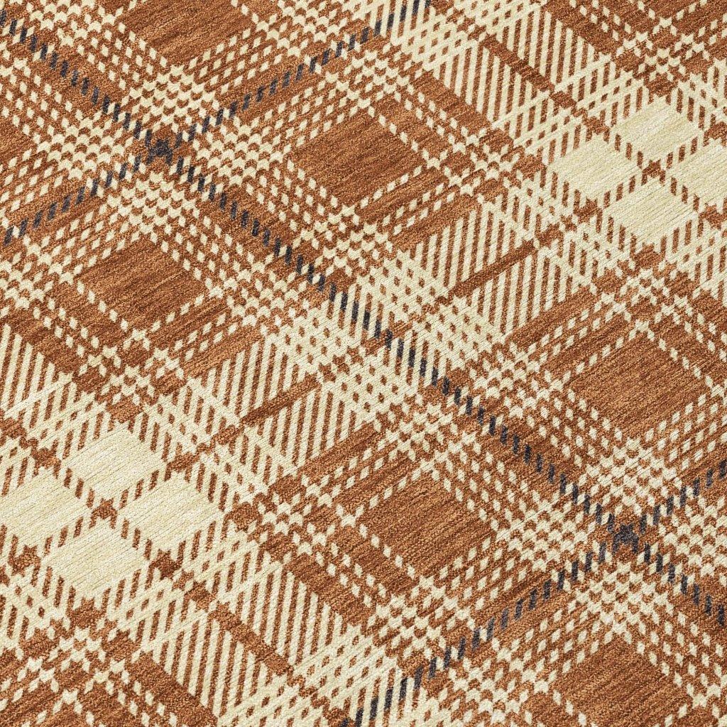 LOOMLAN Rugs Aurora Paprika Washable Indoor-Outdoor Rug