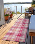 LOOMLAN Rugs Aurora Pink Washable Indoor-Outdoor Rug