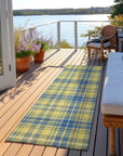 LOOMLAN Rugs Aurora Yellow Washable Indoor-Outdoor Rug