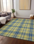 LOOMLAN Rugs Aurora Yellow Washable Indoor-Outdoor Rug