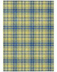 LOOMLAN Rugs Aurora Yellow Washable Indoor-Outdoor Rug