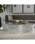 Ava Concrete Outdoor Geometric Coffee Table - LOOMLAN - SUNPAN - Outdoor Coffee Tables