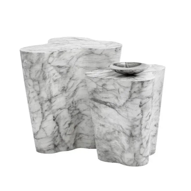 Ava Concrete Outdoor Geometric Coffee Table - LOOMLAN - SUNPAN - Outdoor Coffee Tables