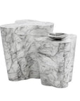 Ava Concrete Outdoor Geometric Coffee Table - LOOMLAN - SUNPAN - Outdoor Coffee Tables