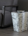 Ava Concrete Outdoor Geometric Coffee Table - LOOMLAN - SUNPAN - Outdoor Coffee Tables