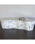 Ava Concrete Outdoor Geometric Coffee Table - LOOMLAN - SUNPAN - Outdoor Coffee Tables