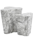 Ava Concrete Outdoor Geometric Coffee Table - LOOMLAN - SUNPAN - Outdoor Coffee Tables