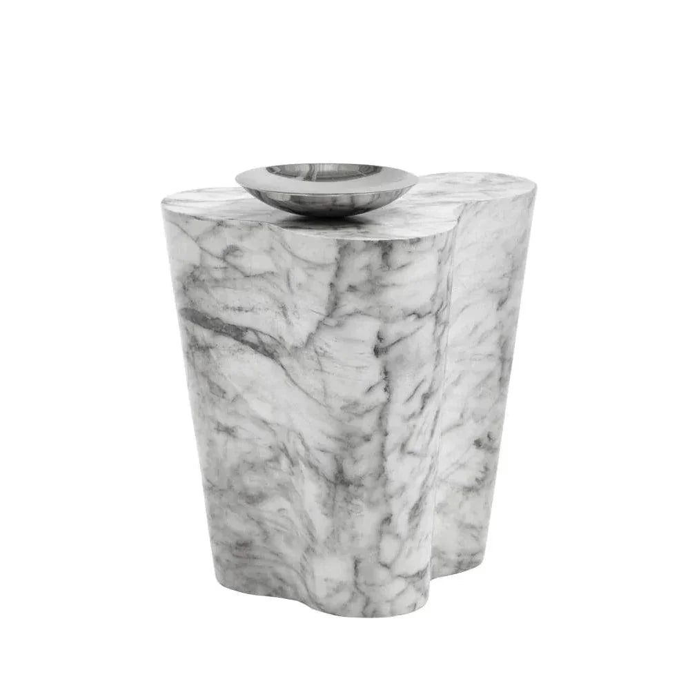 Ava Concrete Outdoor Geometric Coffee Table - LOOMLAN - SUNPAN - Outdoor Coffee Tables
