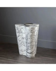 Ava StrikingConcrete Outdoor End Table - LOOMLAN - SUNPAN - Outdoor Side Tables