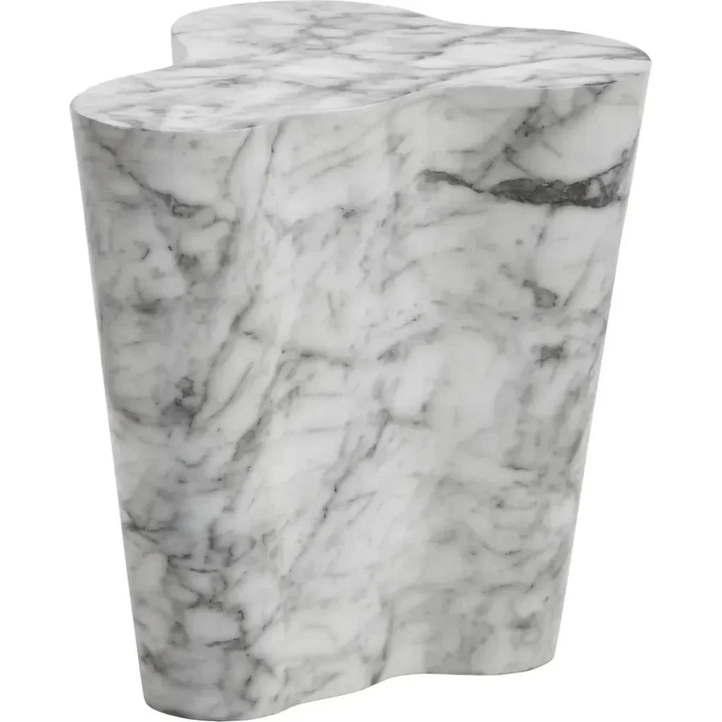 Ava StrikingConcrete Outdoor End Table - LOOMLAN - SUNPAN - Outdoor Side Tables