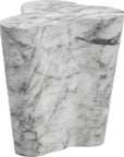 Ava StrikingConcrete Outdoor End Table - LOOMLAN - SUNPAN - Outdoor Side Tables