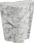 Ava StrikingConcrete Outdoor End Table - LOOMLAN - SUNPAN - Outdoor Side Tables
