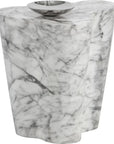 Ava StrikingConcrete Outdoor End Table - LOOMLAN - SUNPAN - Outdoor Side Tables